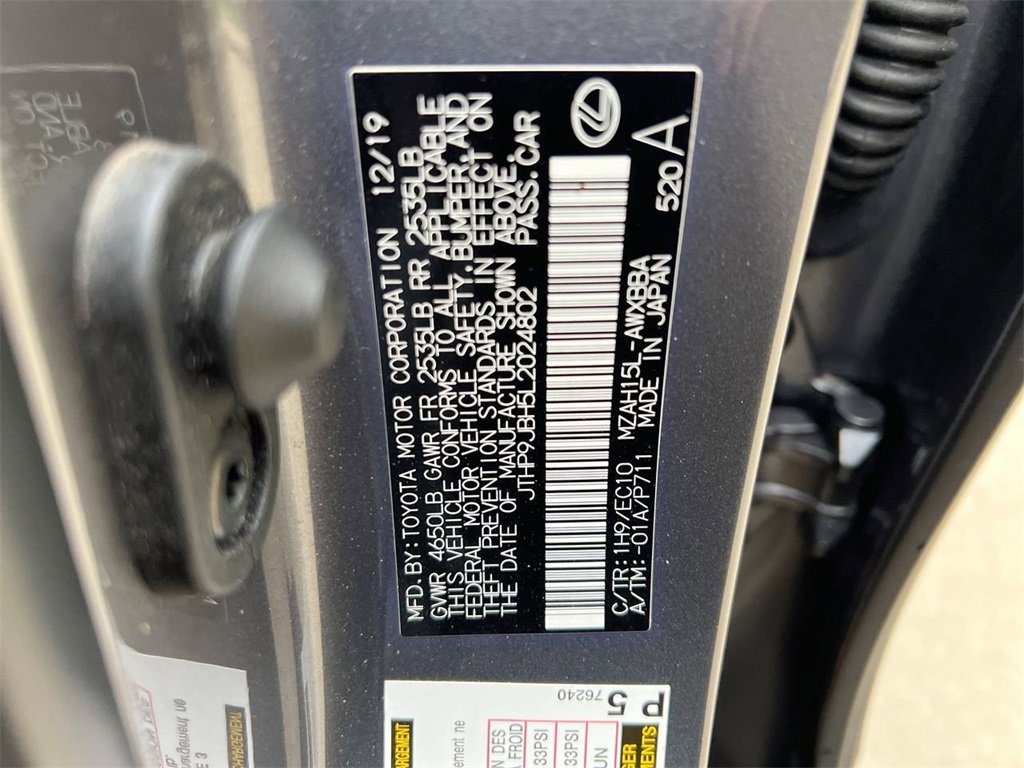 Certified 2020 Lexus UX 250h w/ Premium Package image 22