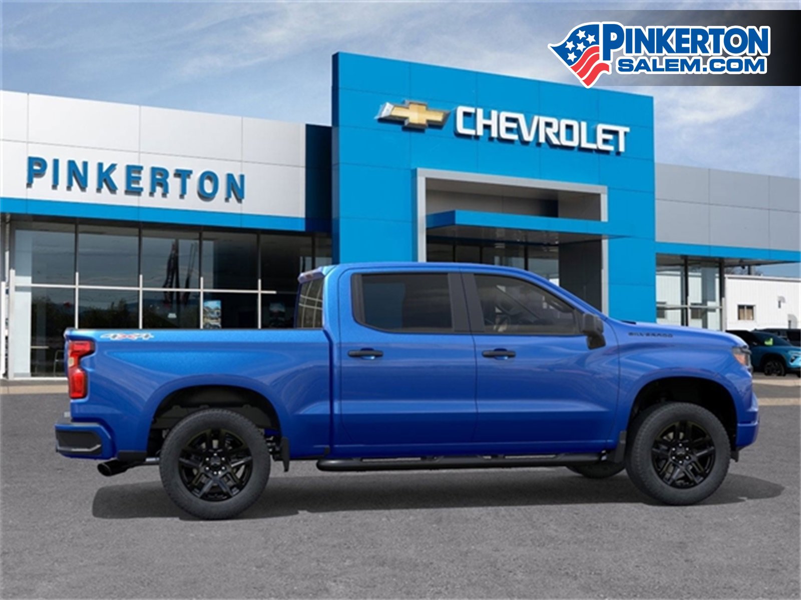 New 2026 Chevrolet Silverado 1500 Custom w/ Turbomax Blackout Package image 6