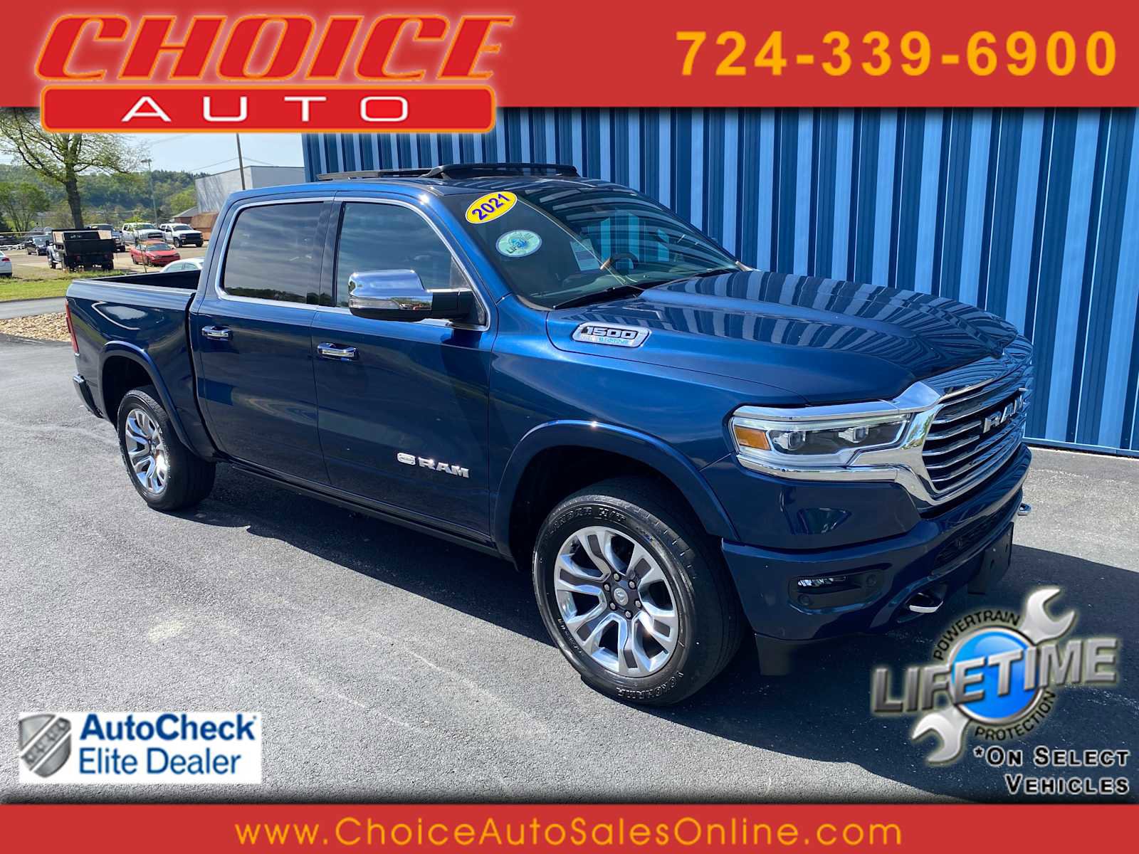 Used 2021 RAM 1500 Limited AWD/4WD image 1