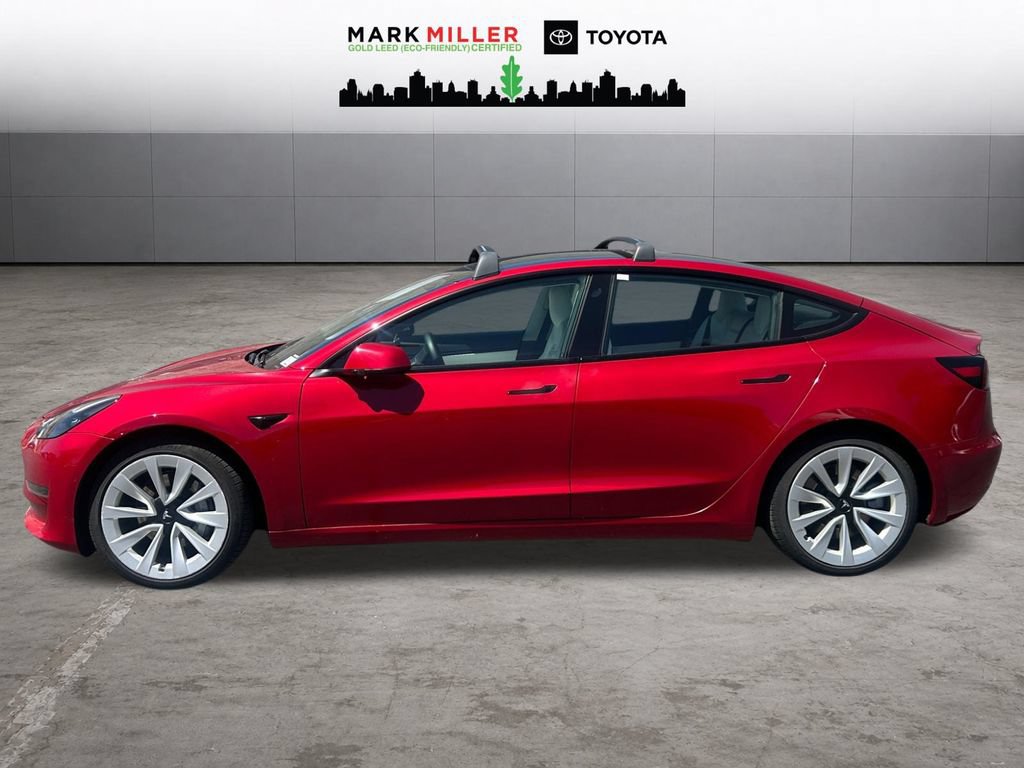 Used 2021 Tesla Model 3 Long Range AWD/4WD image 2
