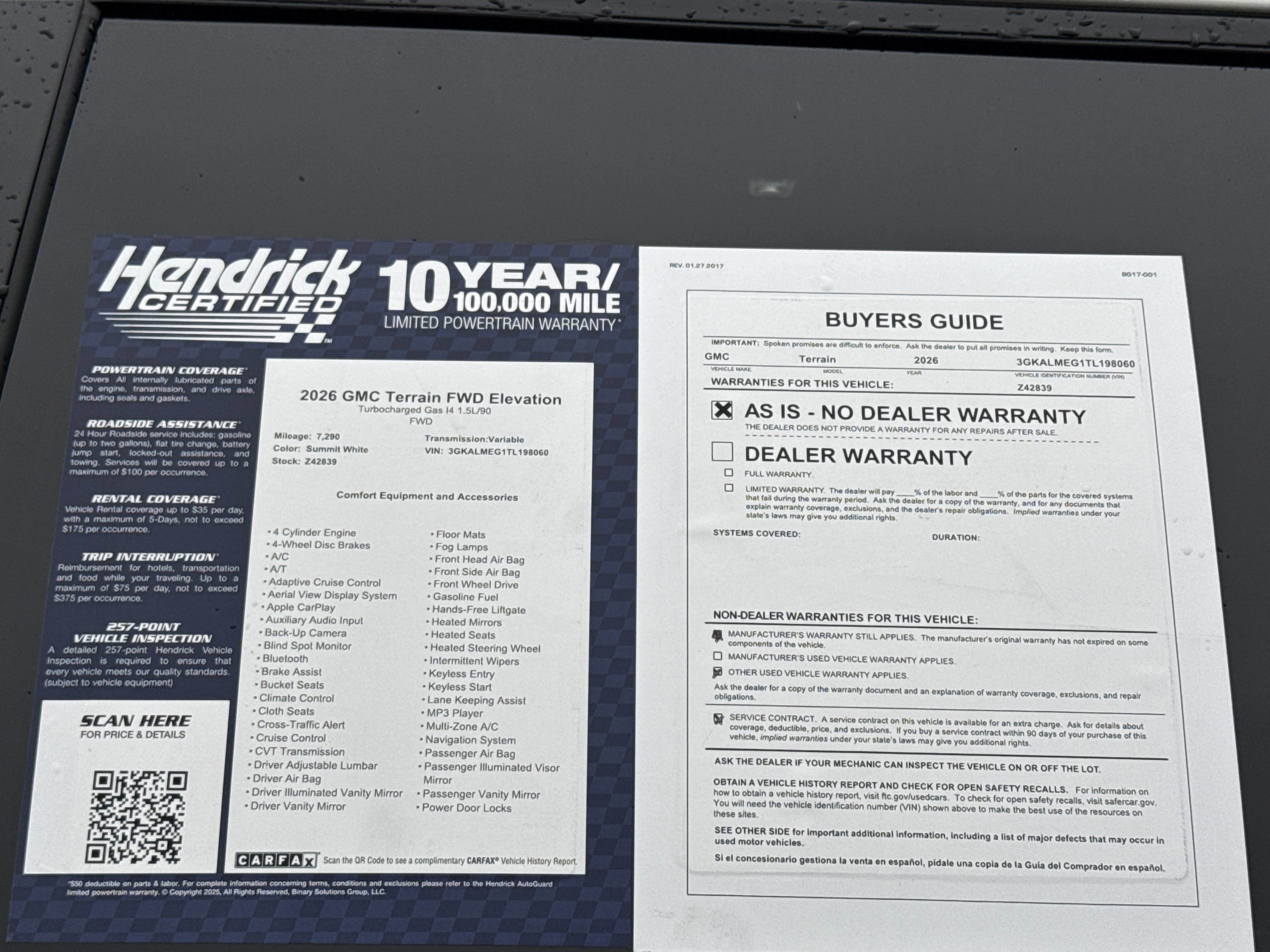 Used 2026 GMC Terrain Elevation w/ Elevation Premium Package image 35