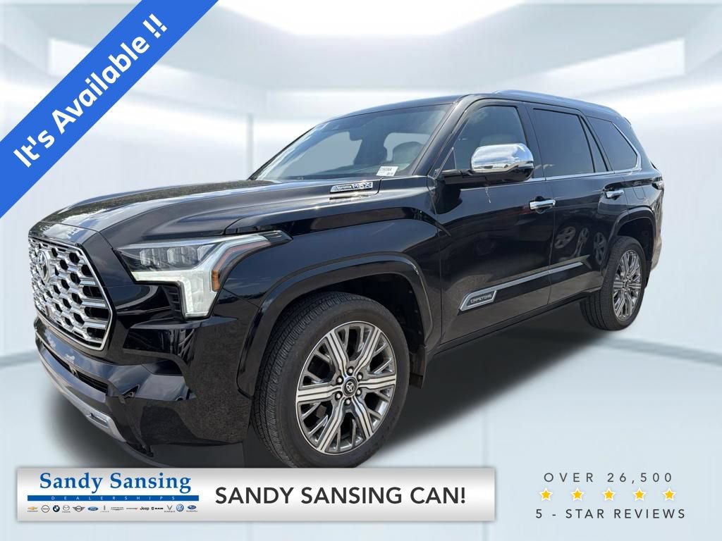 Used 2025 Toyota Sequoia Capstone AWD/4WD image 1