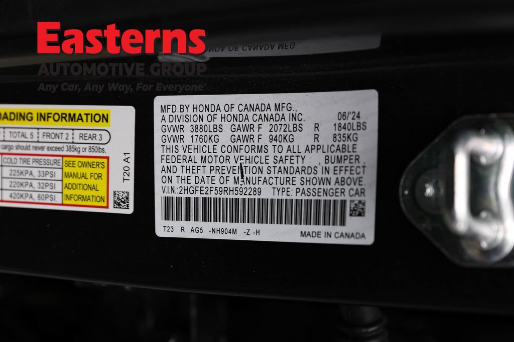 Used 2024 Honda Civic Sport image 32