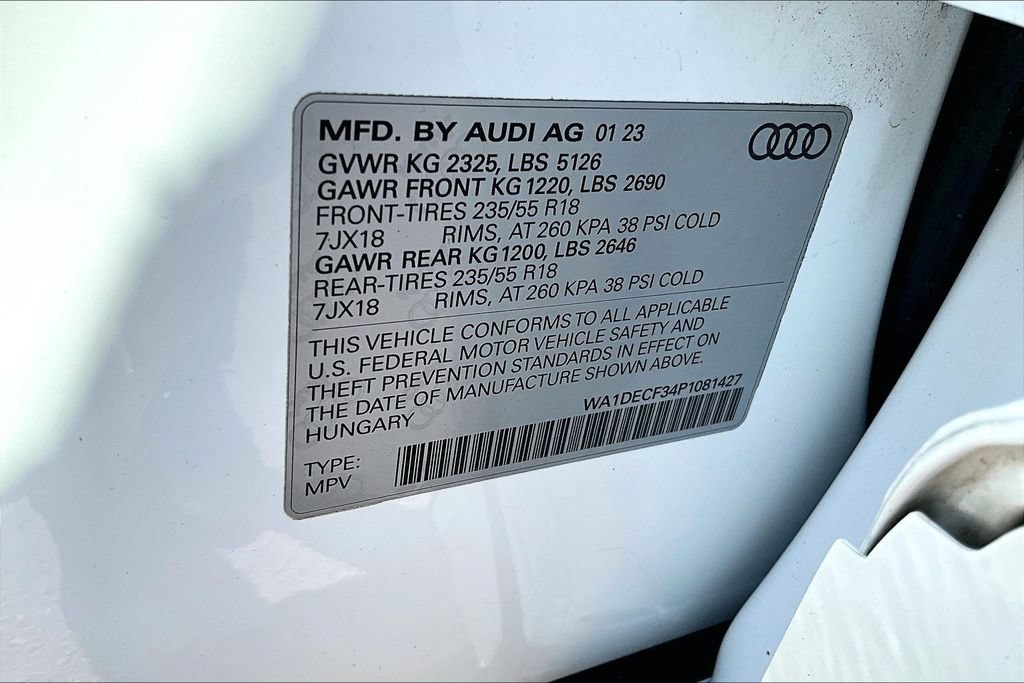 Used 2023 Audi Q3 2.0T Premium w/ Convenience Package AWD/4WD image 19