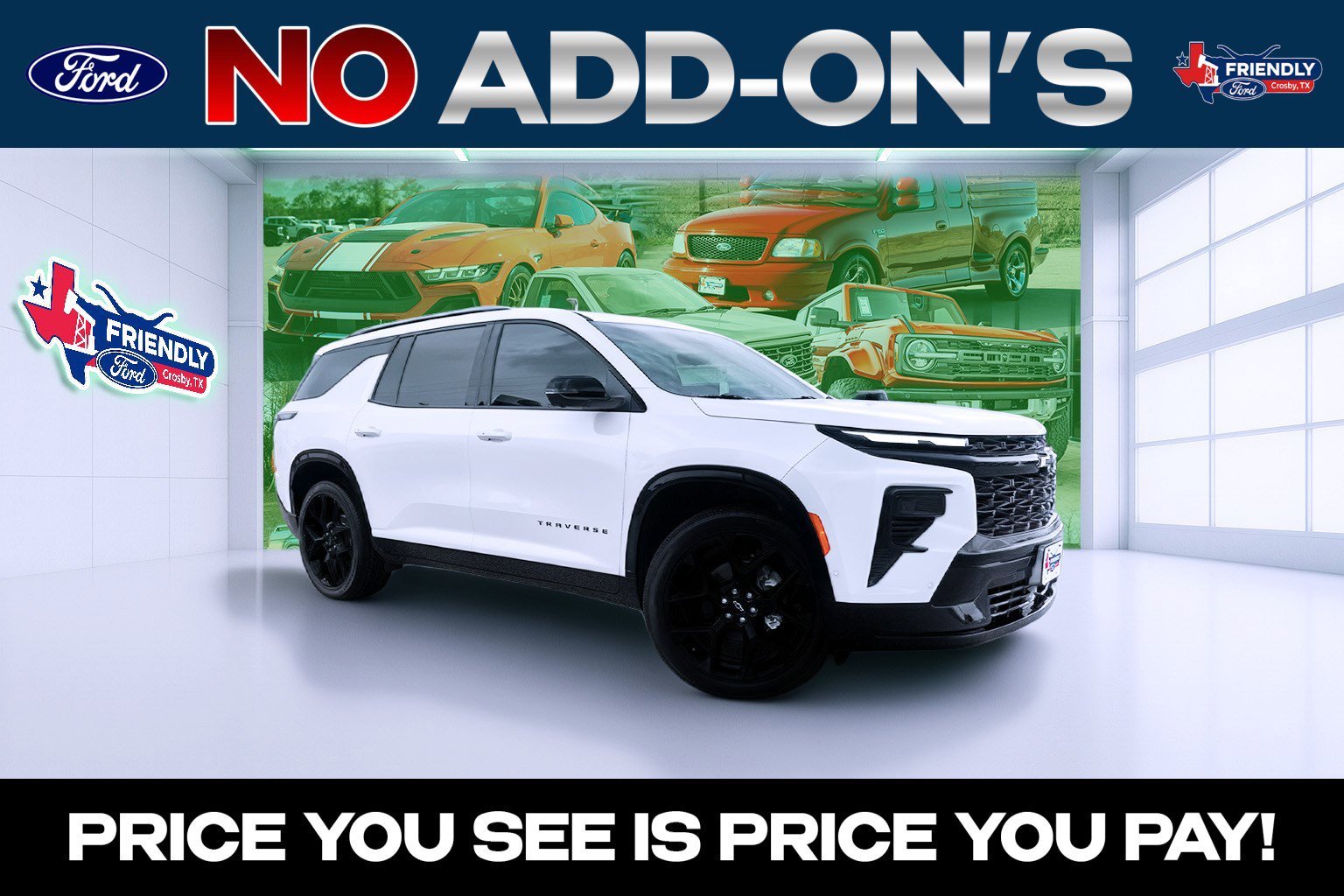 Used 2024 Chevrolet Traverse RS