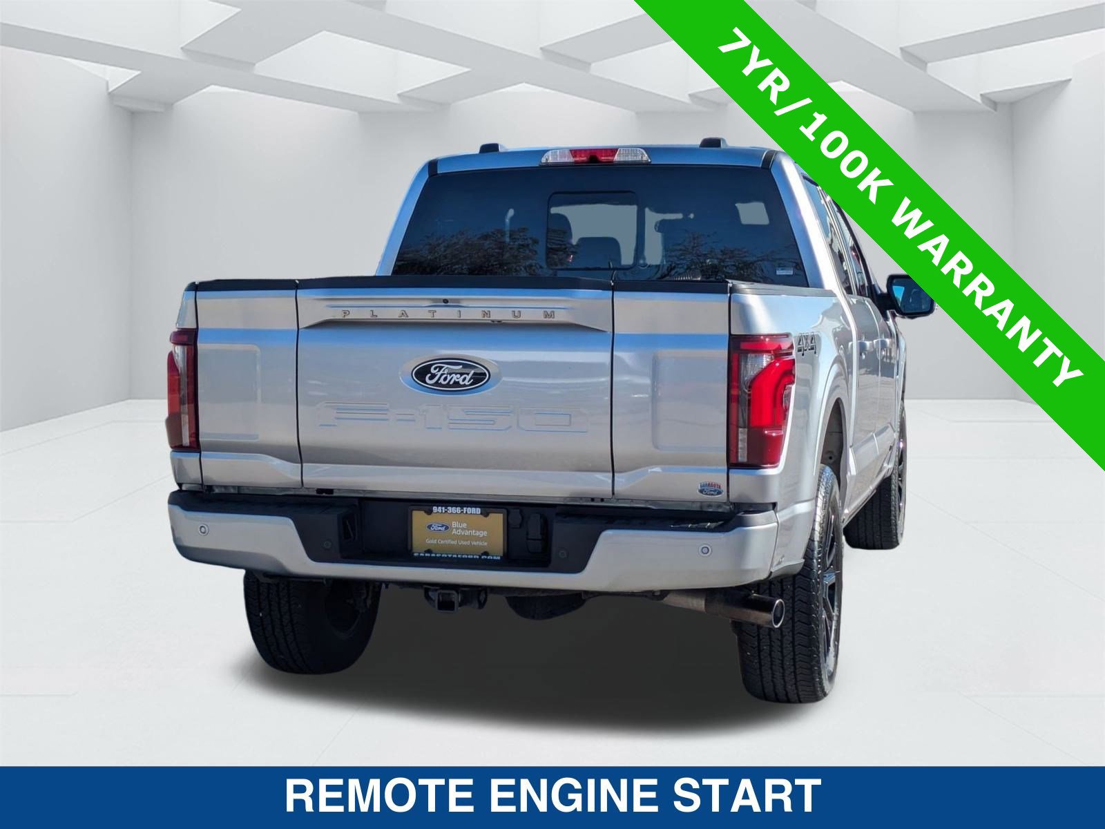 Certified 2025 Ford F150 Platinum w/ Equipment Group 702A High image 4