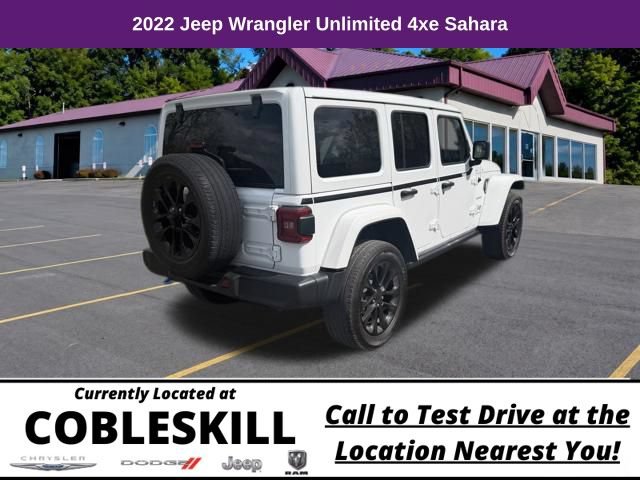 Used 2022 Jeep Wrangler Unlimited Sahara AWD/4WD image 4