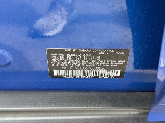 New 2026 Subaru WRX GT w/ Accessory Package #2 AWD/4WD image 25