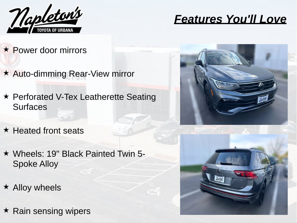 Used 2023 Volkswagen Tiguan SE R-Line AWD/4WD image 8