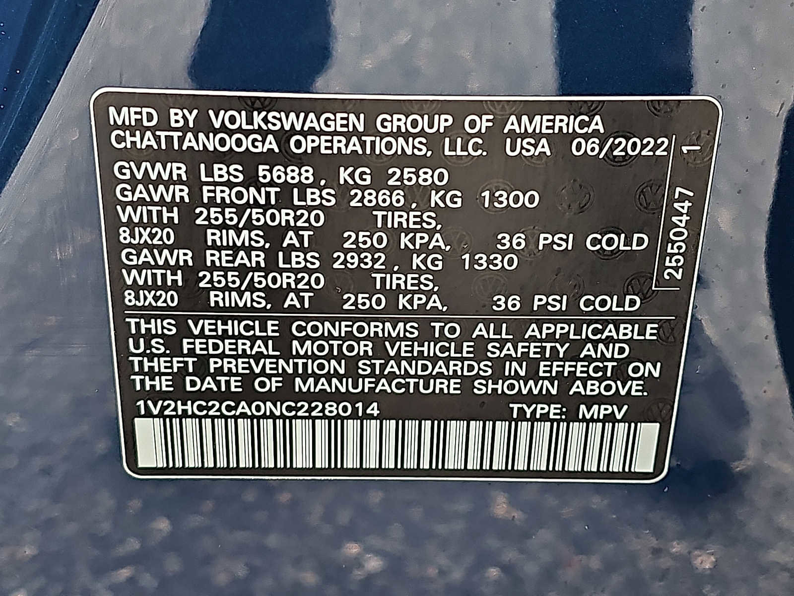 Used 2022 Volkswagen Atlas Cross Sport SE image 27