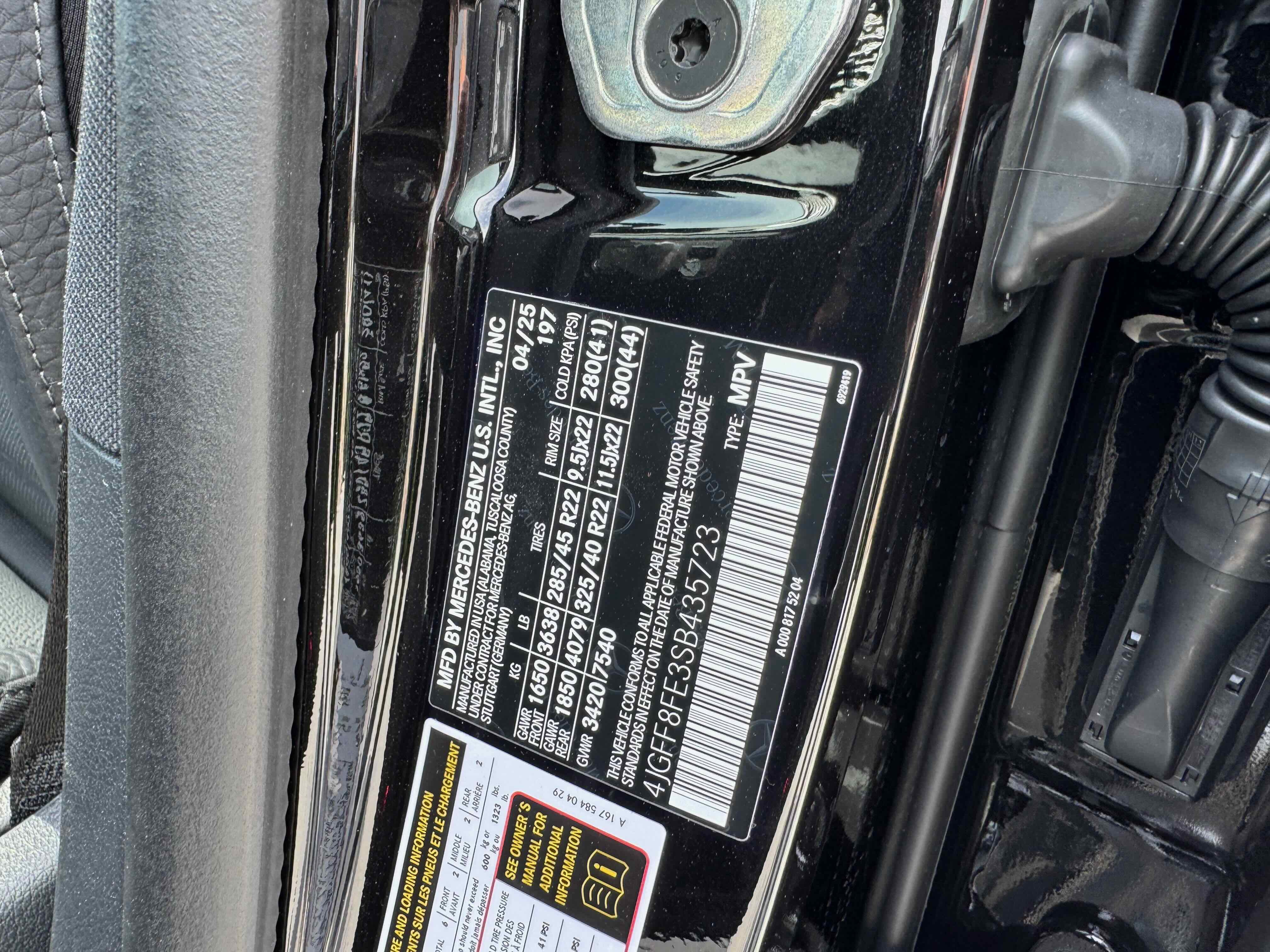 New 2025 Mercedes-Benz GLS 580 4MATIC image 34