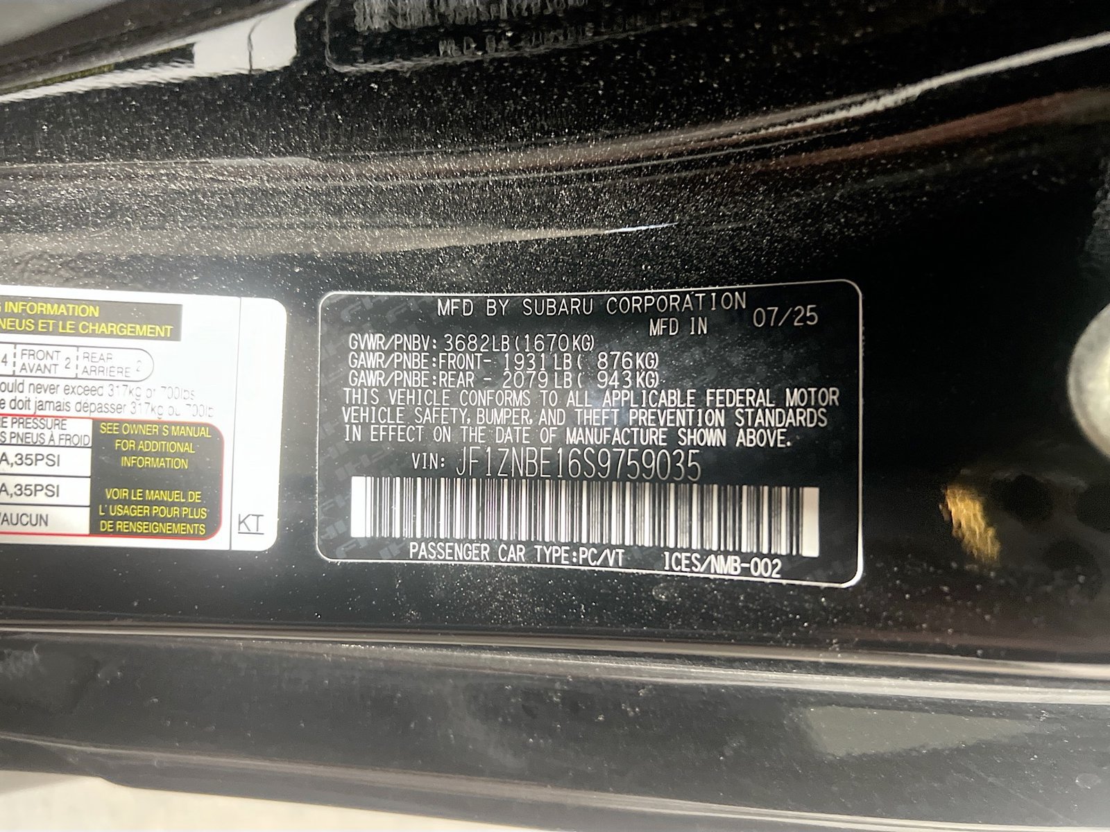 Used 2025 Toyota GR86 Premium w/ Performance Package RWD image 28