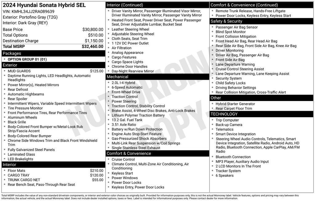 Used 2024 Hyundai Sonata SEL FWD image 5