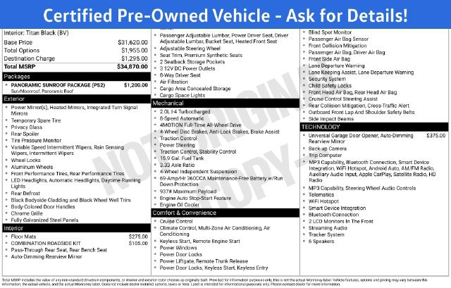 Certified 2022 Volkswagen Tiguan SE w/ Panoramic Sunroof Package AWD/4WD image 7