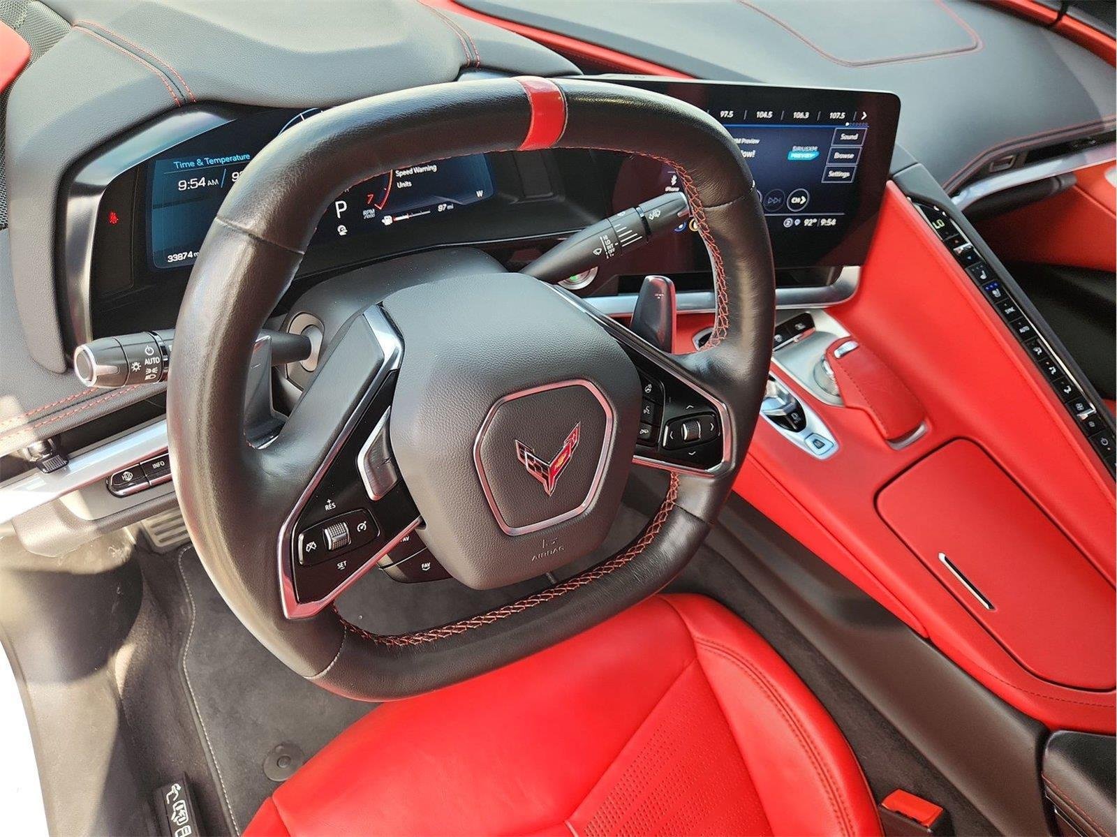 Certified 2022 Chevrolet Corvette Stingray Preferred Cpe w/ Z51 Performance Package RWD image 10