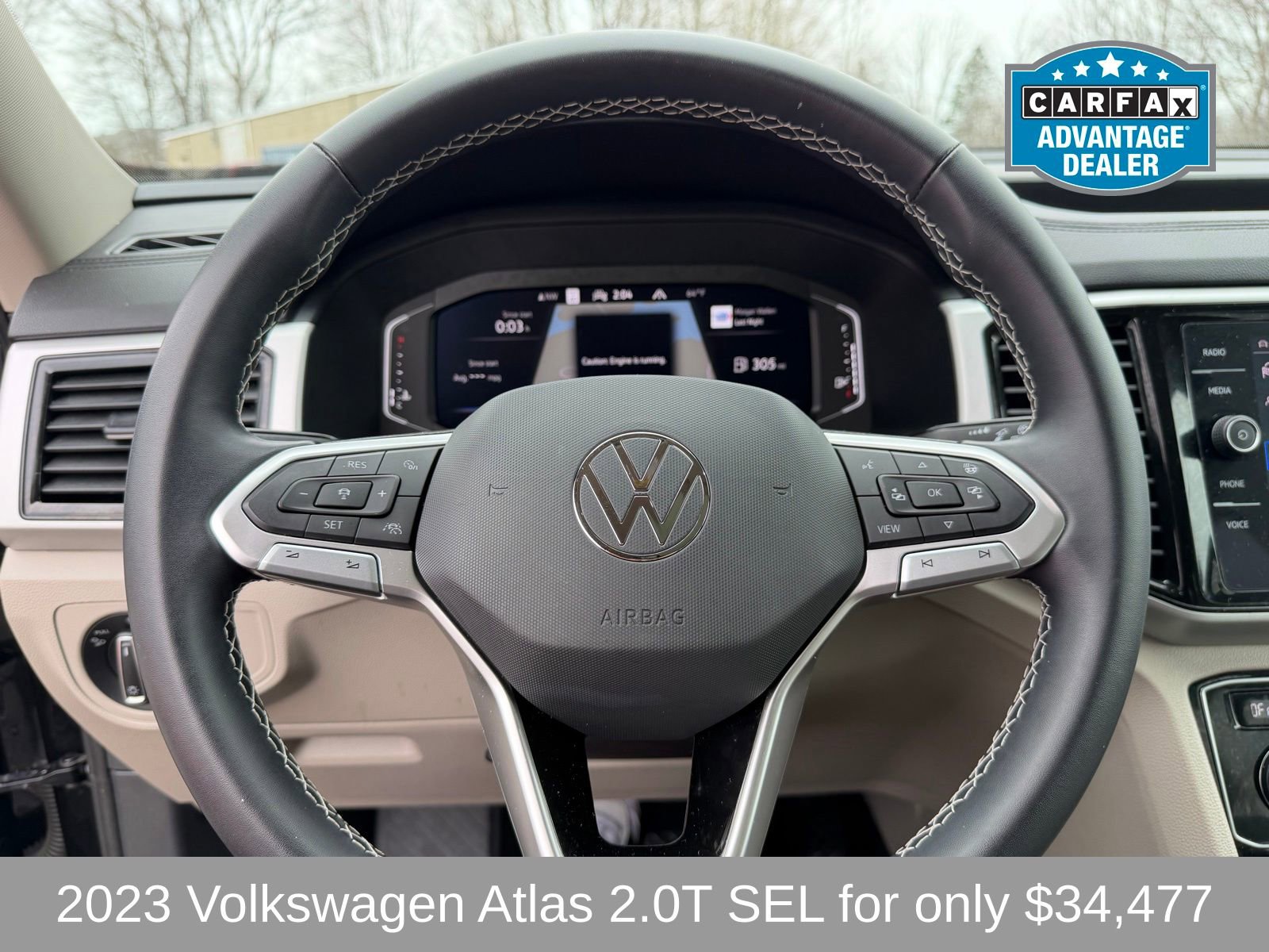 Used 2023 Volkswagen Atlas SEL image 14