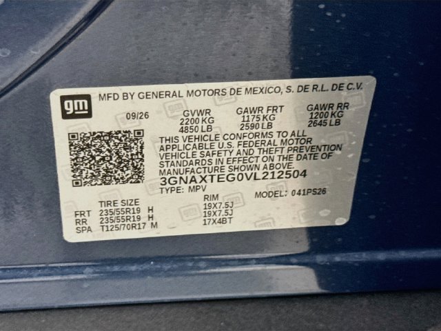 New 2027 Chevrolet Equinox RS w/ Convenience Package III AWD/4WD image 32
