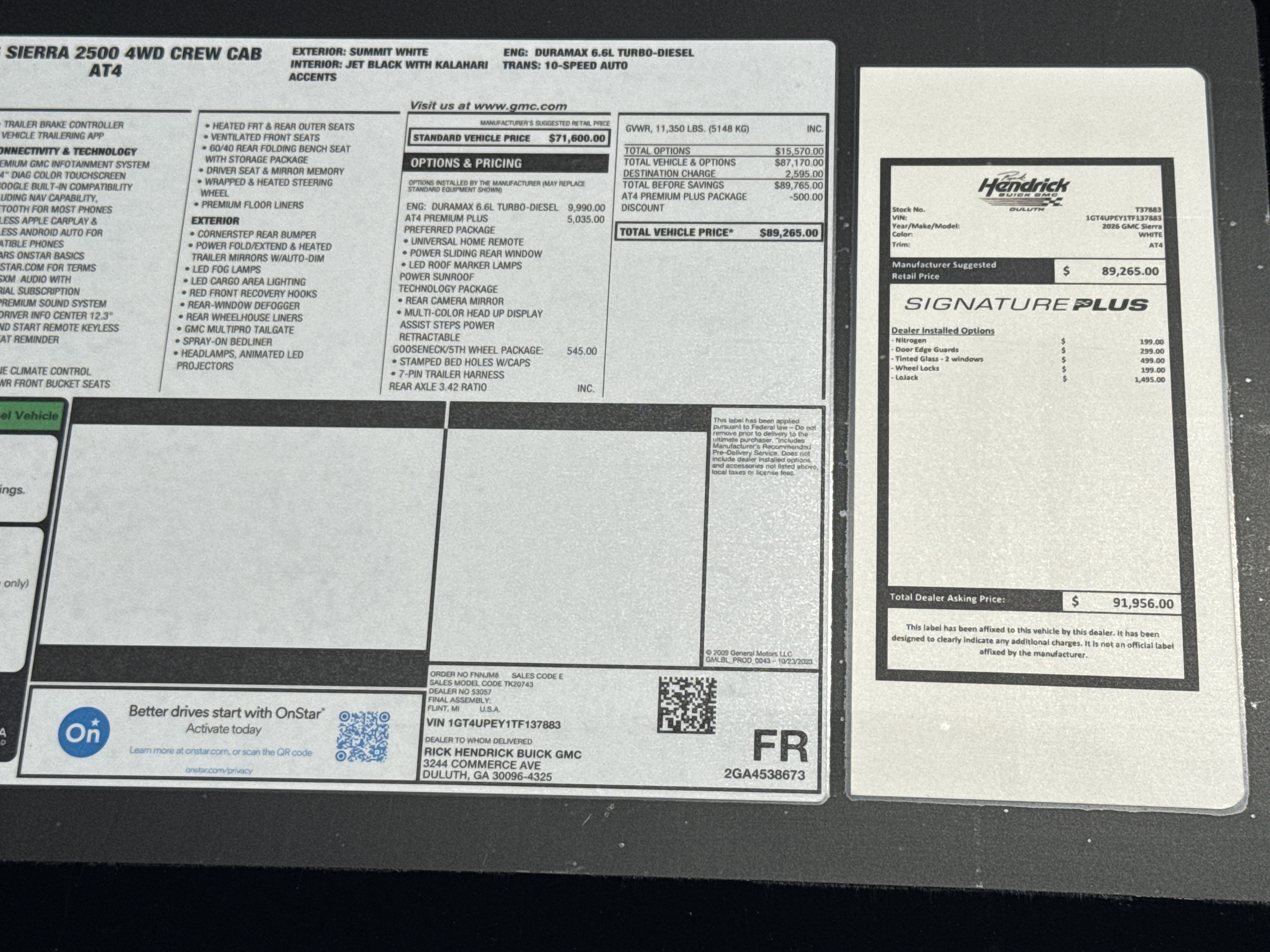 New 2026 GMC Sierra 2500 AT4 w/ AT4 Premium Plus Package image 39