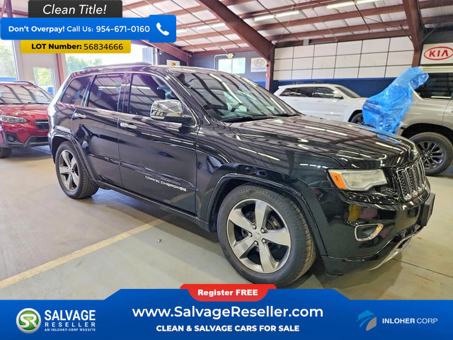 Used 2015 Jeep Grand Cherokee Overland AWD/4WD image 5