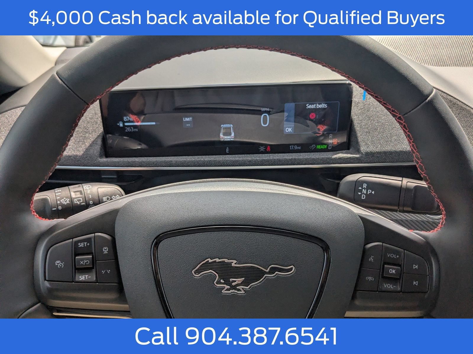 New 2026 Ford Mustang Mach-E Premium w/ Sport Appearance Package AWD/4WD image 31