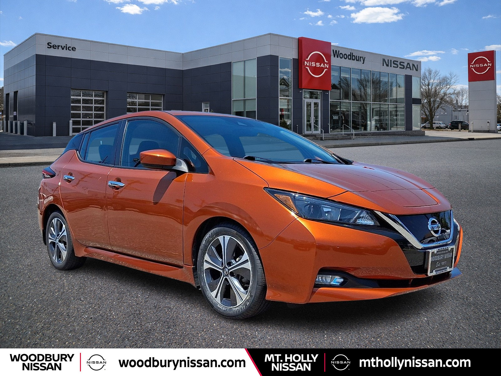 Certified 2021 Nissan Leaf SV FWD image 1