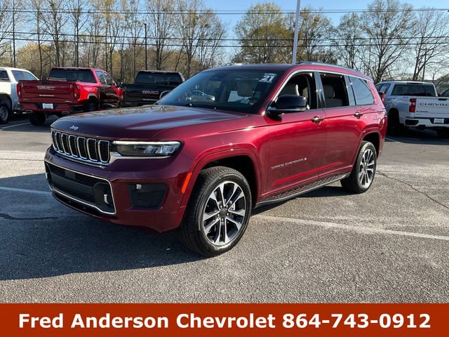 Used 2021 Jeep Grand Cherokee L Overland w/ Luxury Tech Group IV image 1