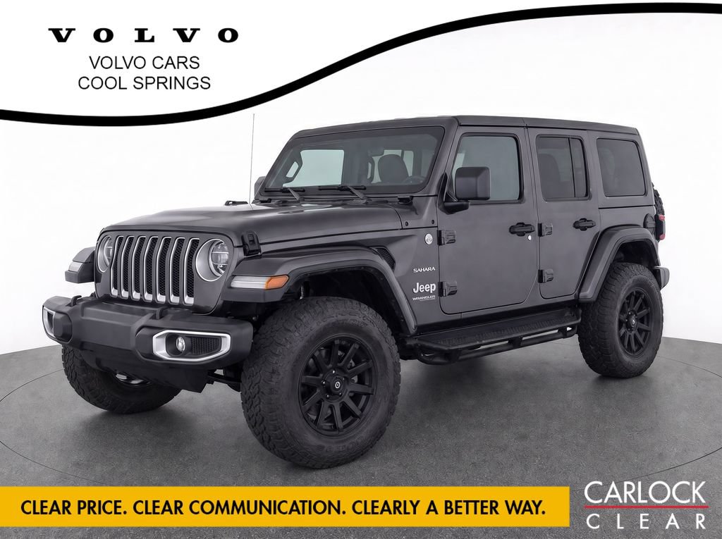 Used 2020 Jeep Wrangler Unlimited Sahara AWD/4WD image 1