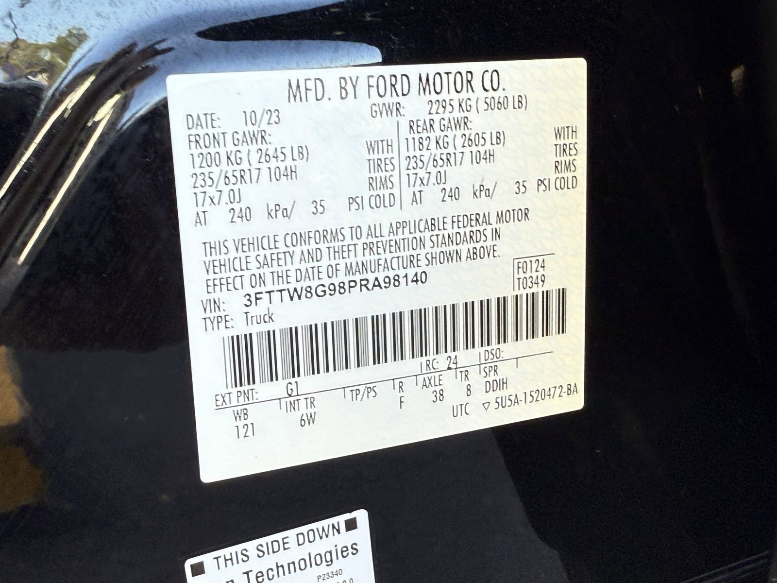 Used 2023 Ford Maverick Tremor w/ Tremor Off-Road Package image 30