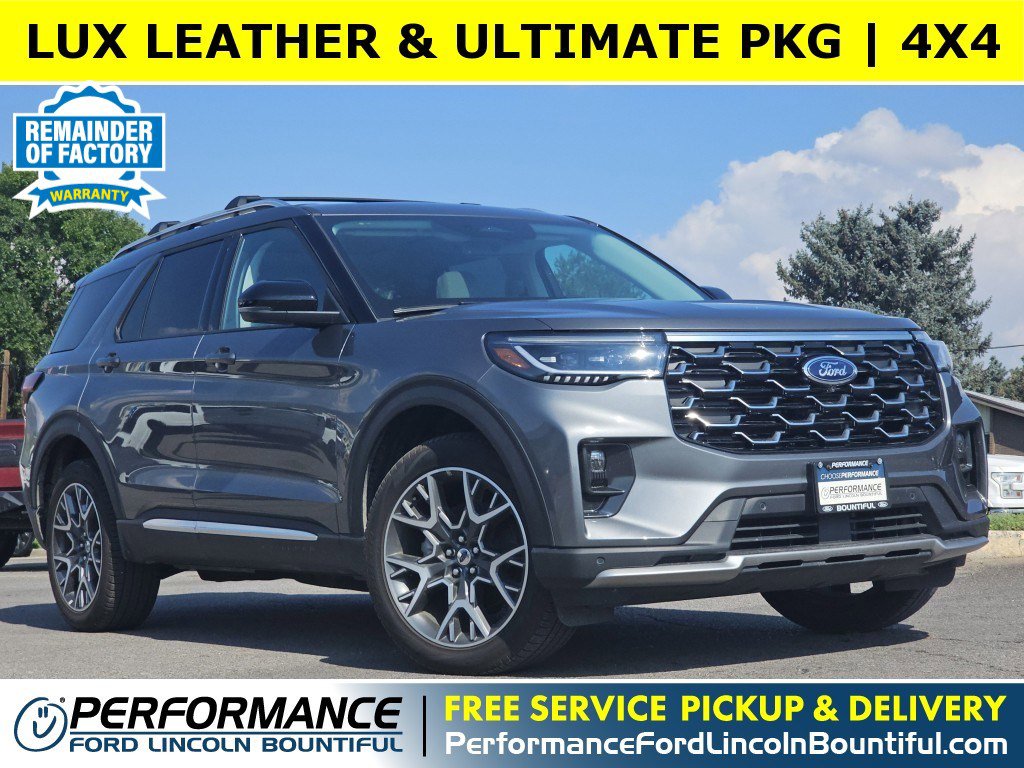 Used 2025 Ford Explorer Platinum w/ Ultimate Package