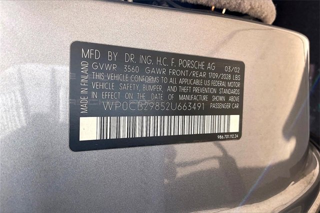 Used 2002 Porsche Boxster S image 28