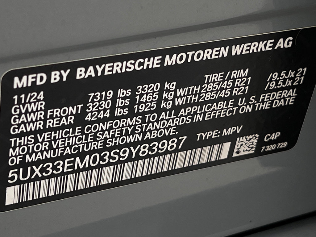 Certified 2025 BMW X7 M60i w/ Climate Comfort Package AWD/4WD image 25