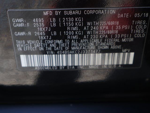 Used 2018 Subaru Outback 2.5i Limited w/ Popular Package #2 AWD/4WD image 45