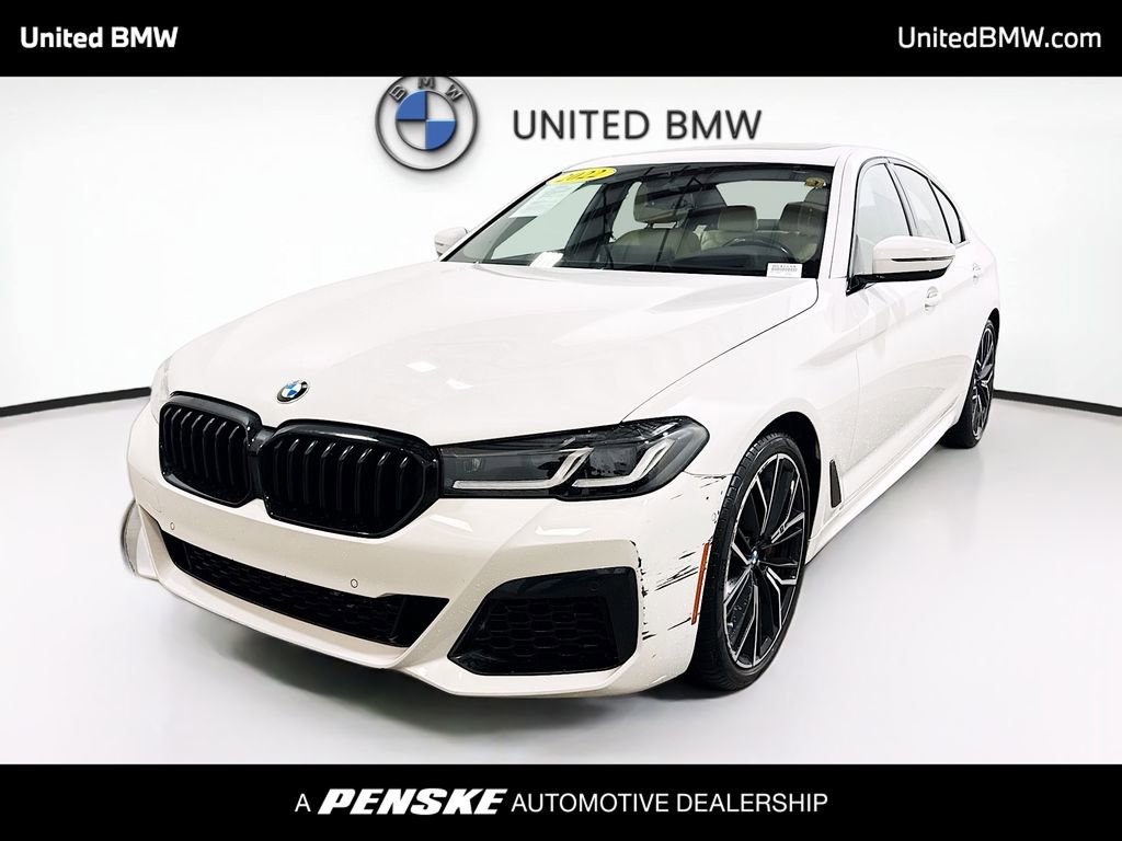 Used 2022 BMW 540i w/ M Sport Package RWD image 1