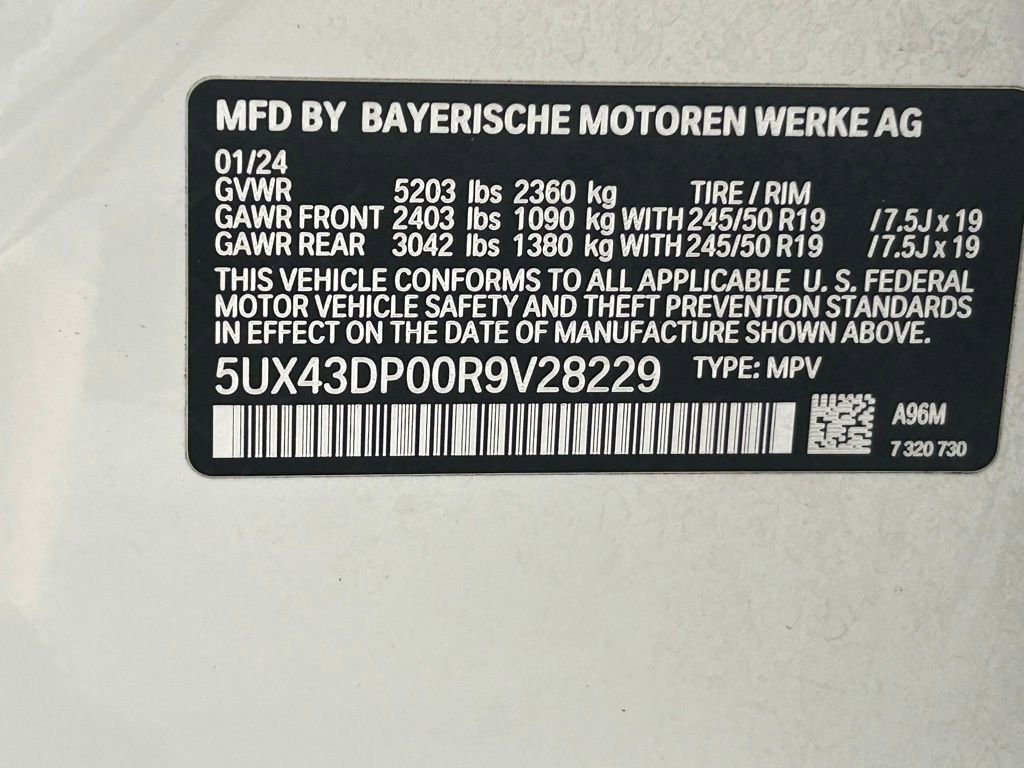 Used 2024 BMW X3 sDrive30i RWD image 44