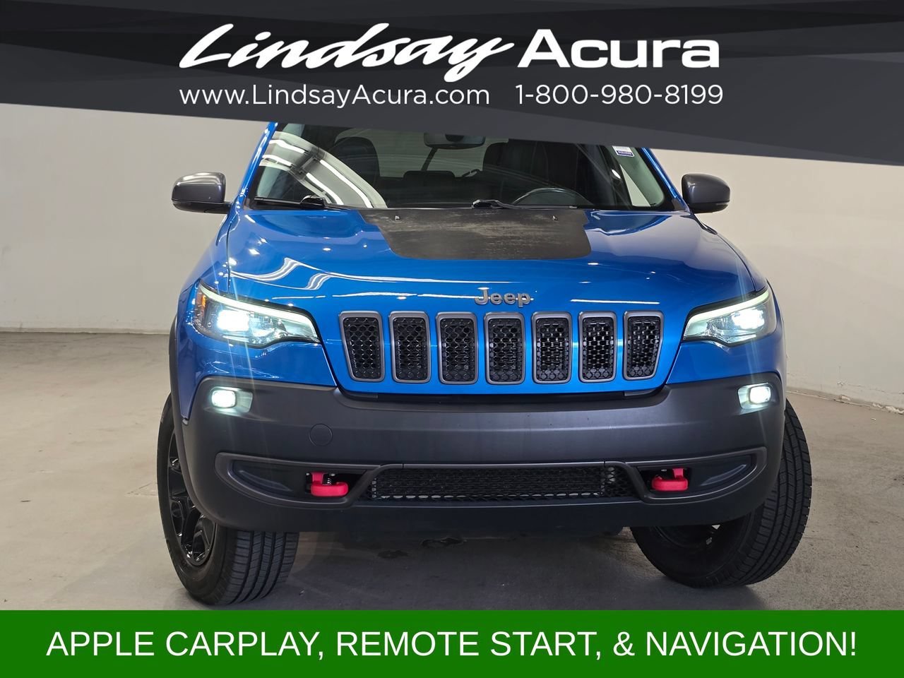 Used 2019 Jeep Cherokee Trailhawk w/ Cold Weather Group AWD/4WD image 2