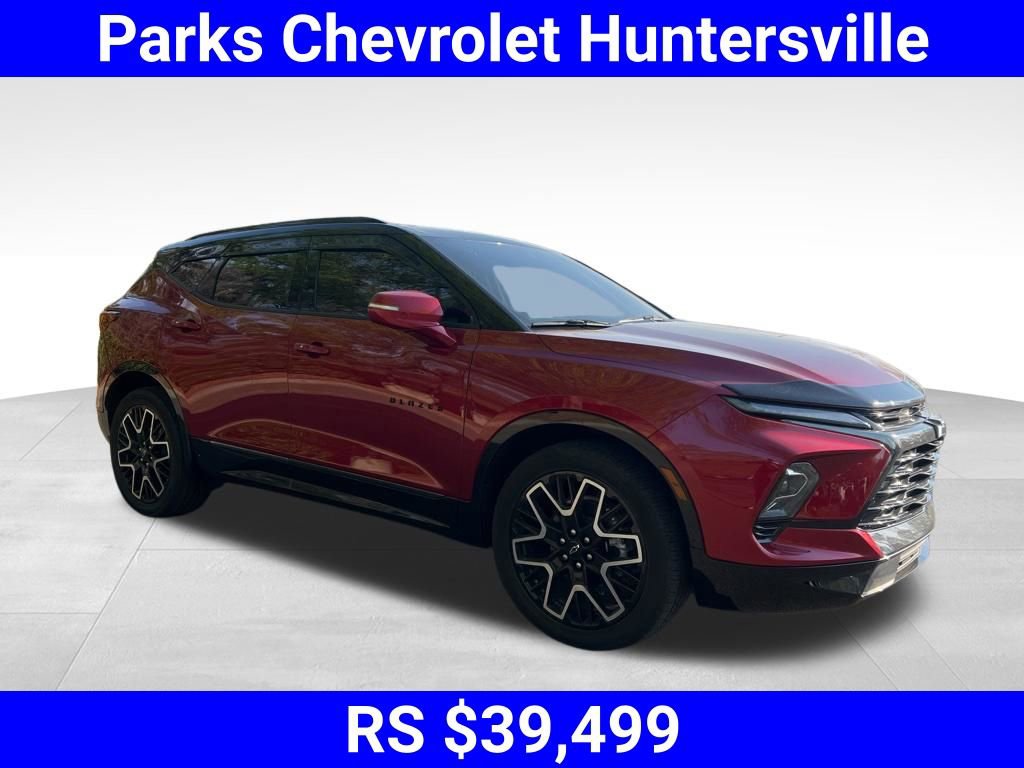 Certified 2025 Chevrolet Blazer RS w/ Driver Confidence II Package image 1