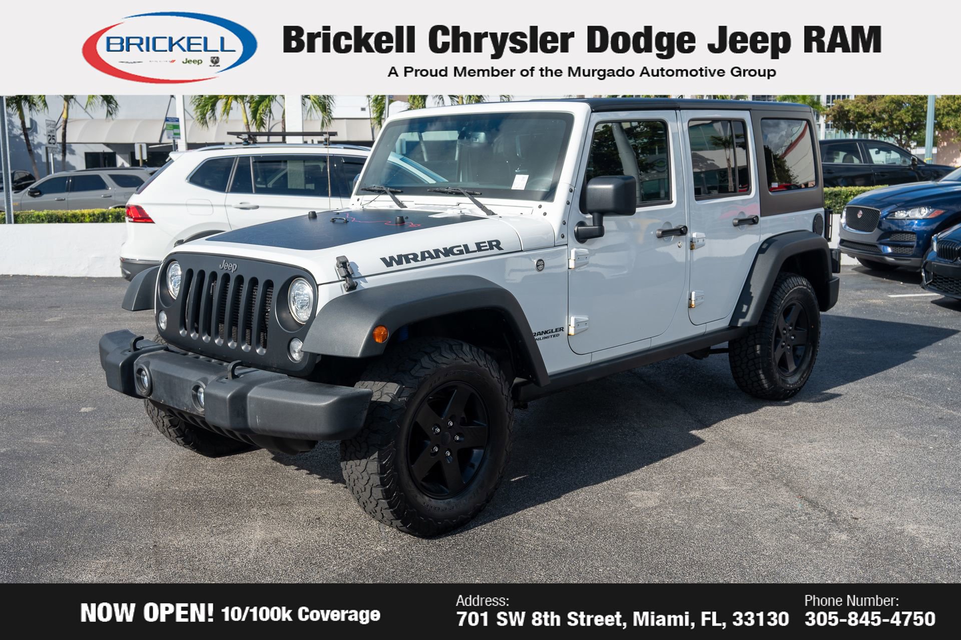 Used 2017 Jeep Wrangler Unlimited Sport image 1