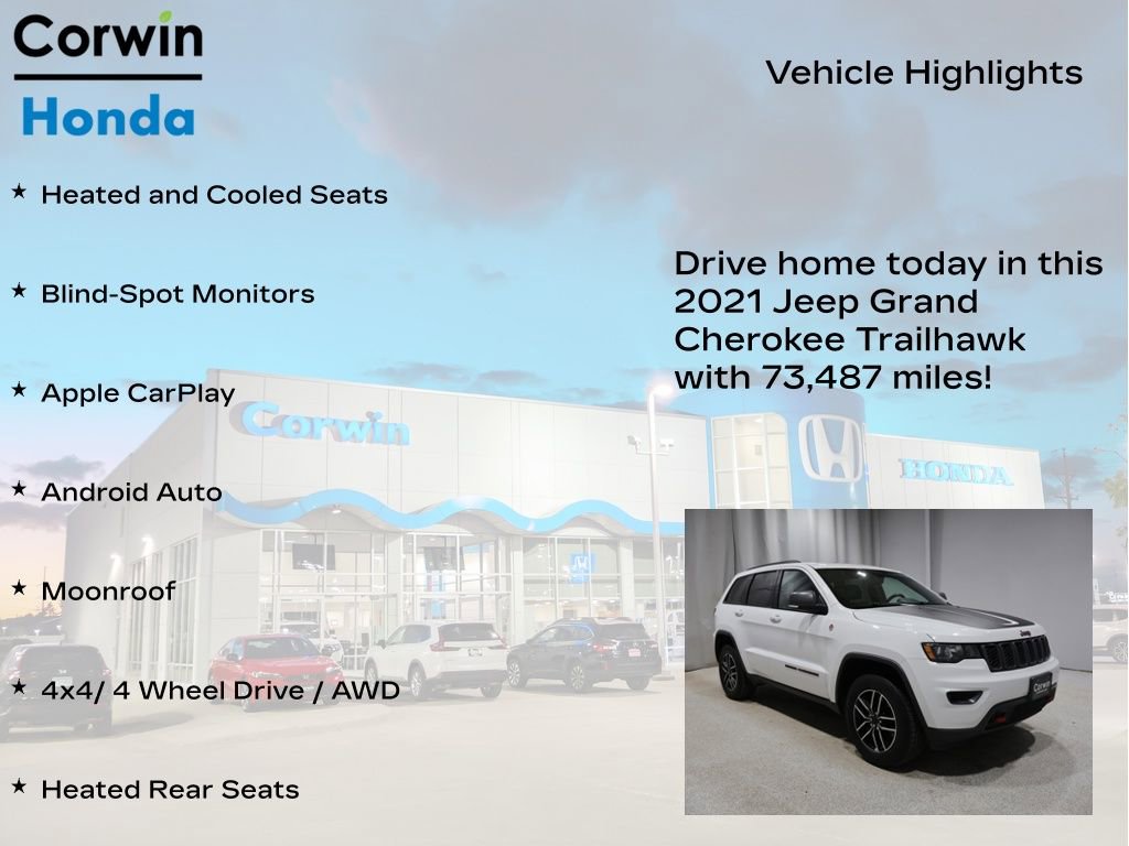 Used 2021 Jeep Grand Cherokee Trailhawk image 6