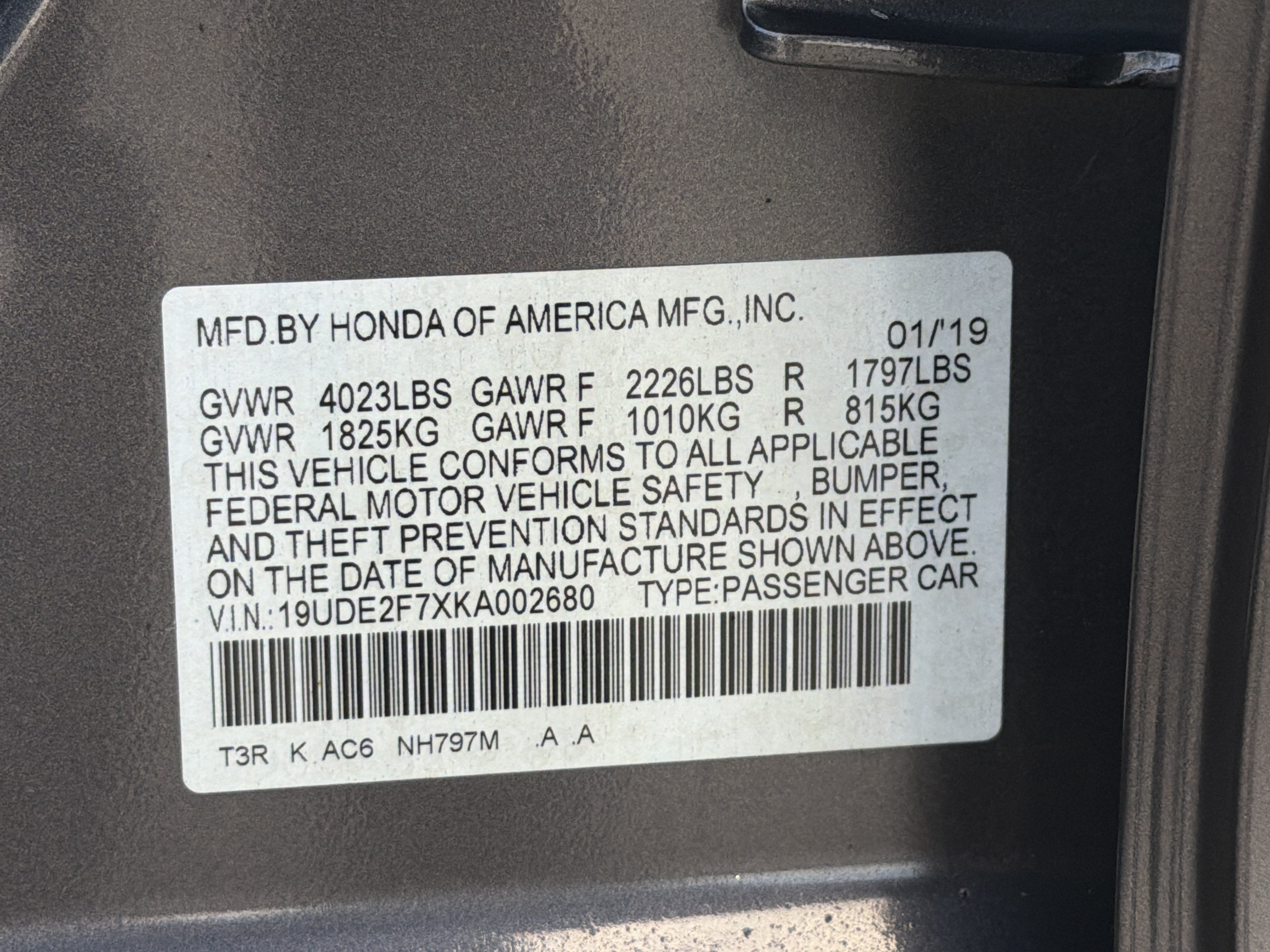 Certified 2019 Acura ILX w/ Premium Package FWD image 34