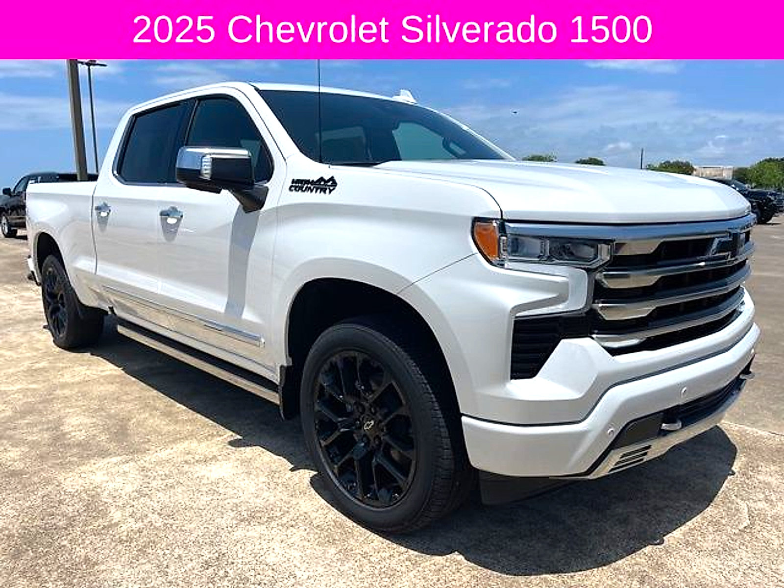 New 2025 Chevrolet Silverado 1500 High Country w/ High Country Premium Package AWD/4WD image 9