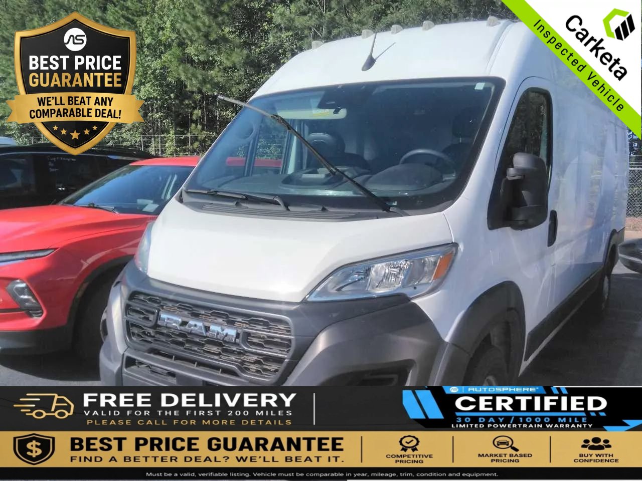 Used 2024 RAM ProMaster 3500 w/ Convenience Group FWD image 1