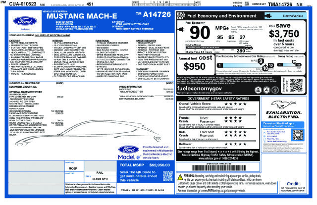 New 2026 Ford Mustang Mach-E GT AWD/4WD image 27