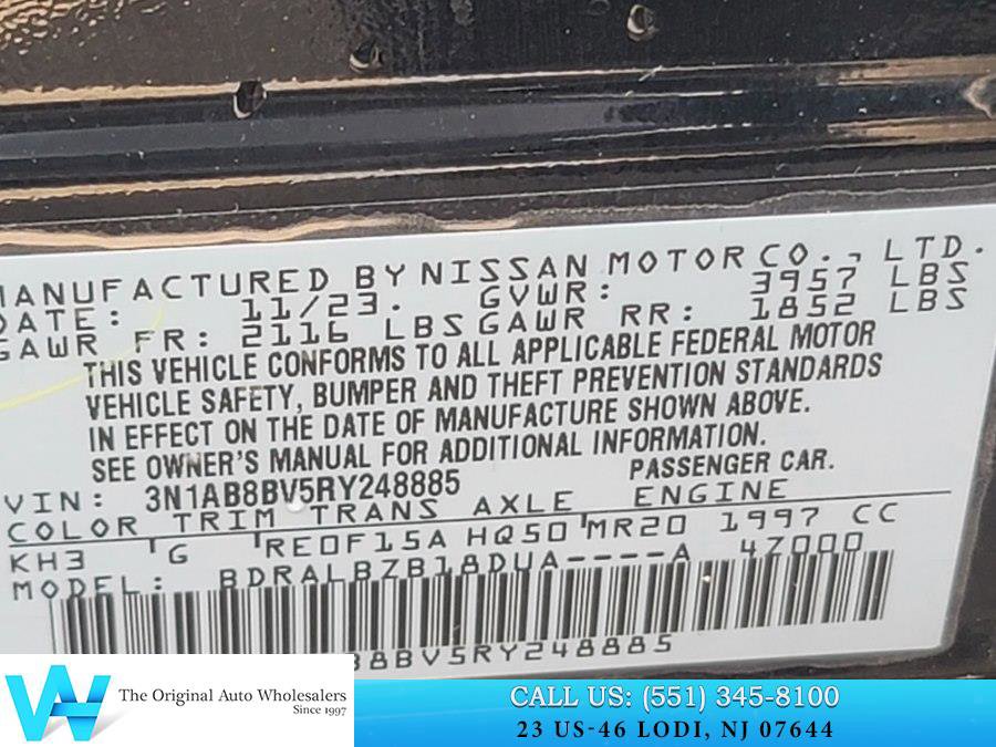 Used 2024 Nissan Sentra S image 24