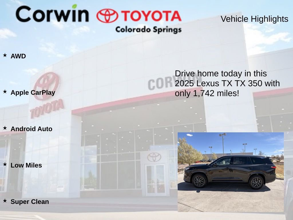 Used 2025 Lexus TX 350 AWD image 6