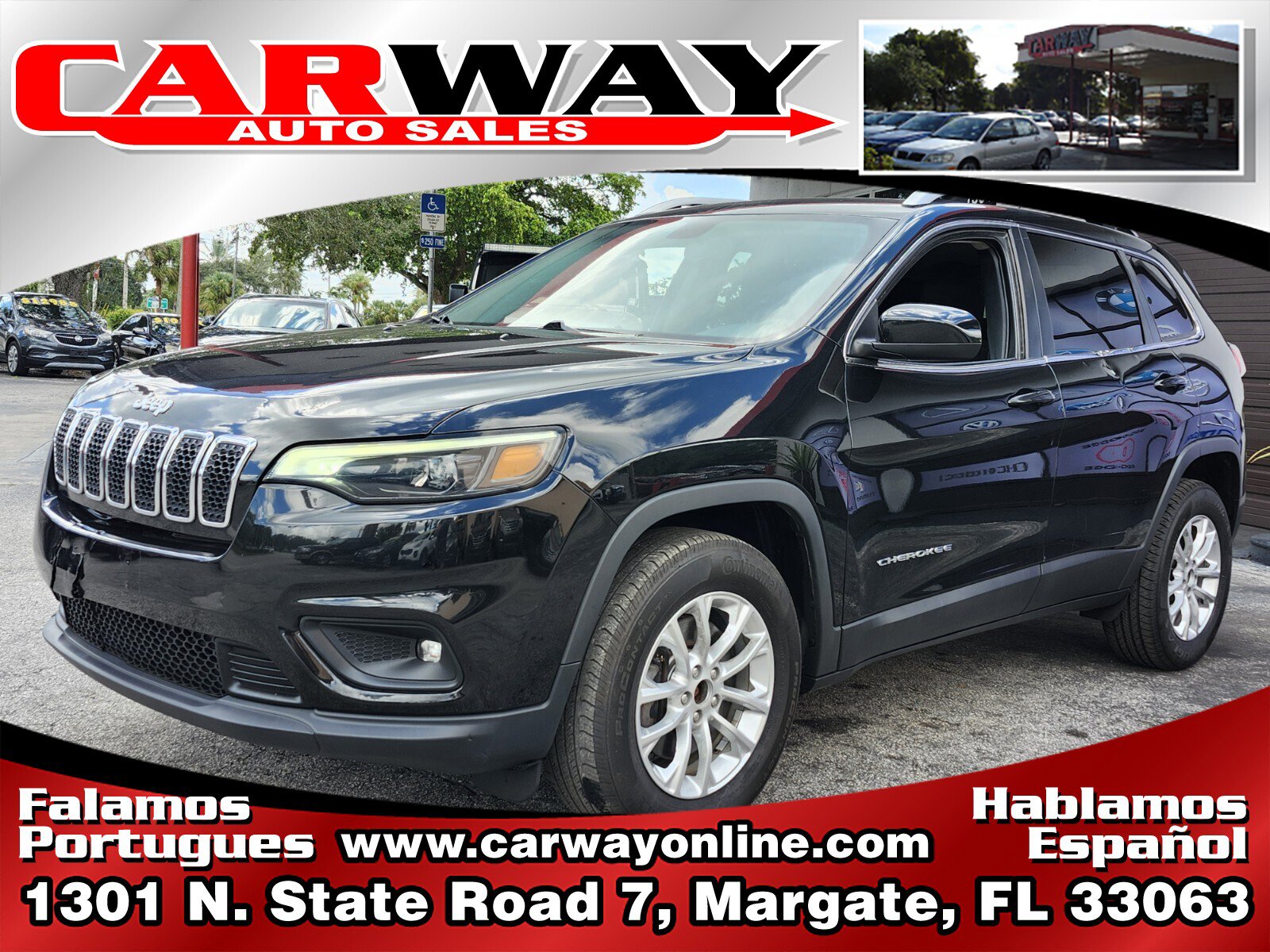 Used 2019 Jeep Cherokee Latitude w/ Popular Appearance Group image 1