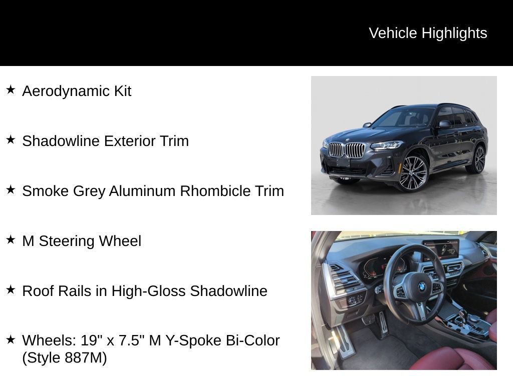 Used 2022 BMW X3 xDrive30i image 21