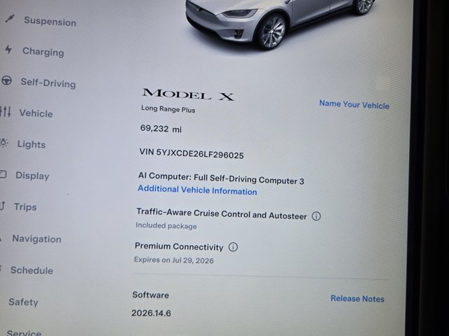 Used 2020 Tesla Model X Long Range AWD/4WD image 11