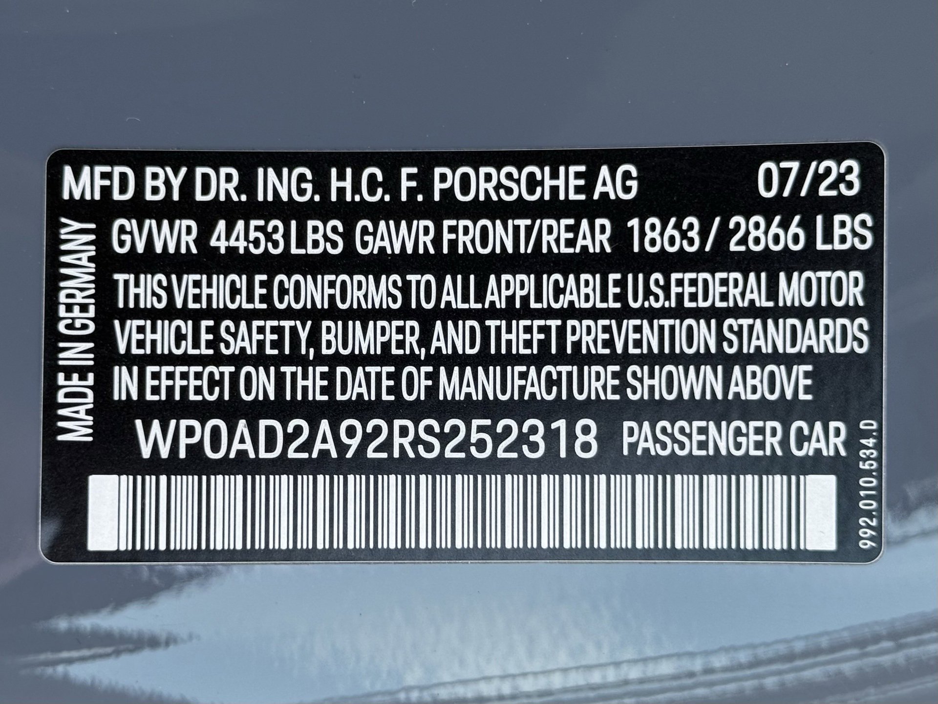 Certified 2024 Porsche 911 Turbo S image 37