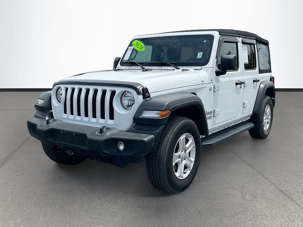 Certified 2020 Jeep Wrangler Unlimited Sport S AWD/4WD image 3
