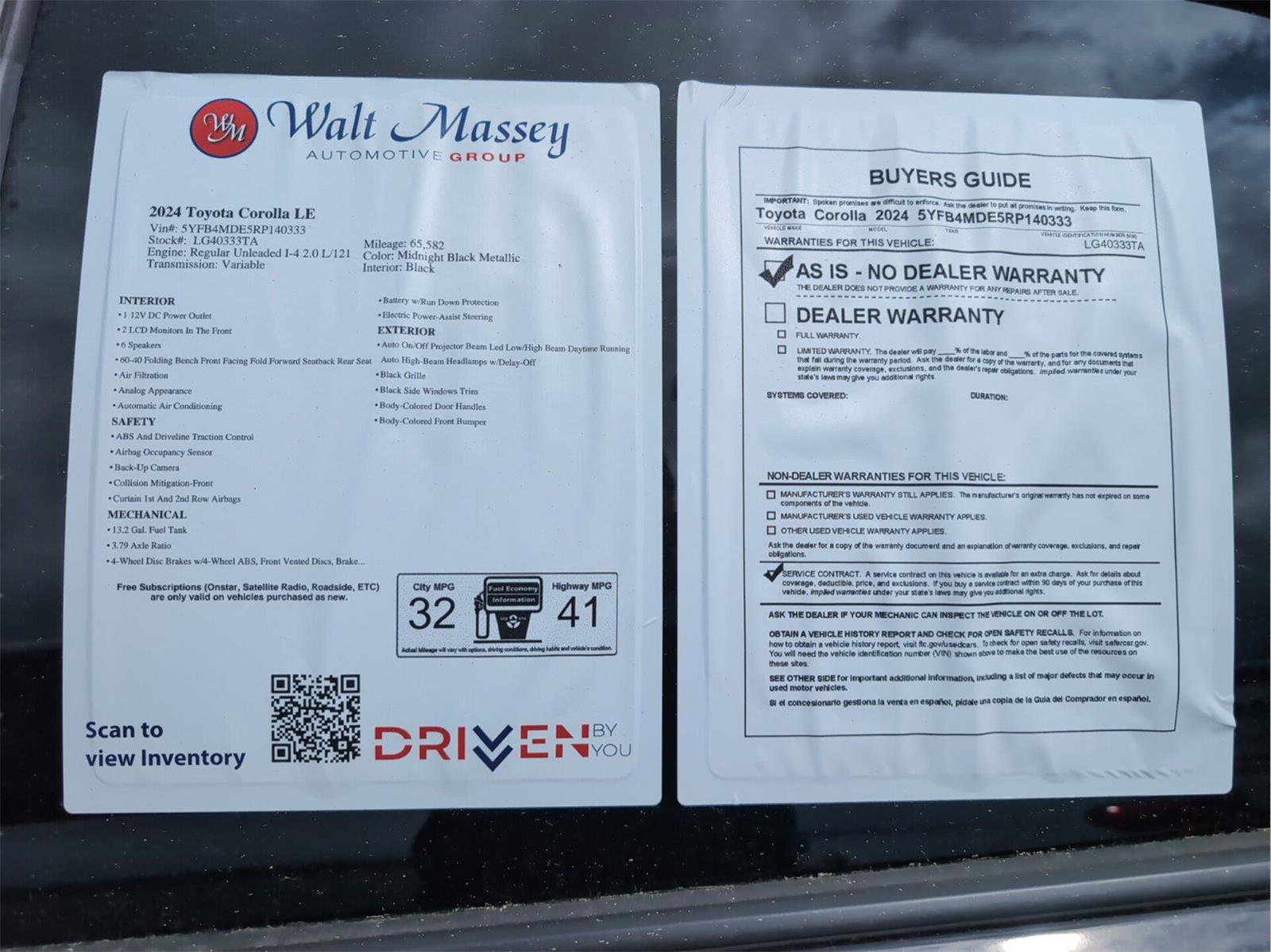 Used 2024 Toyota Corolla LE image 14